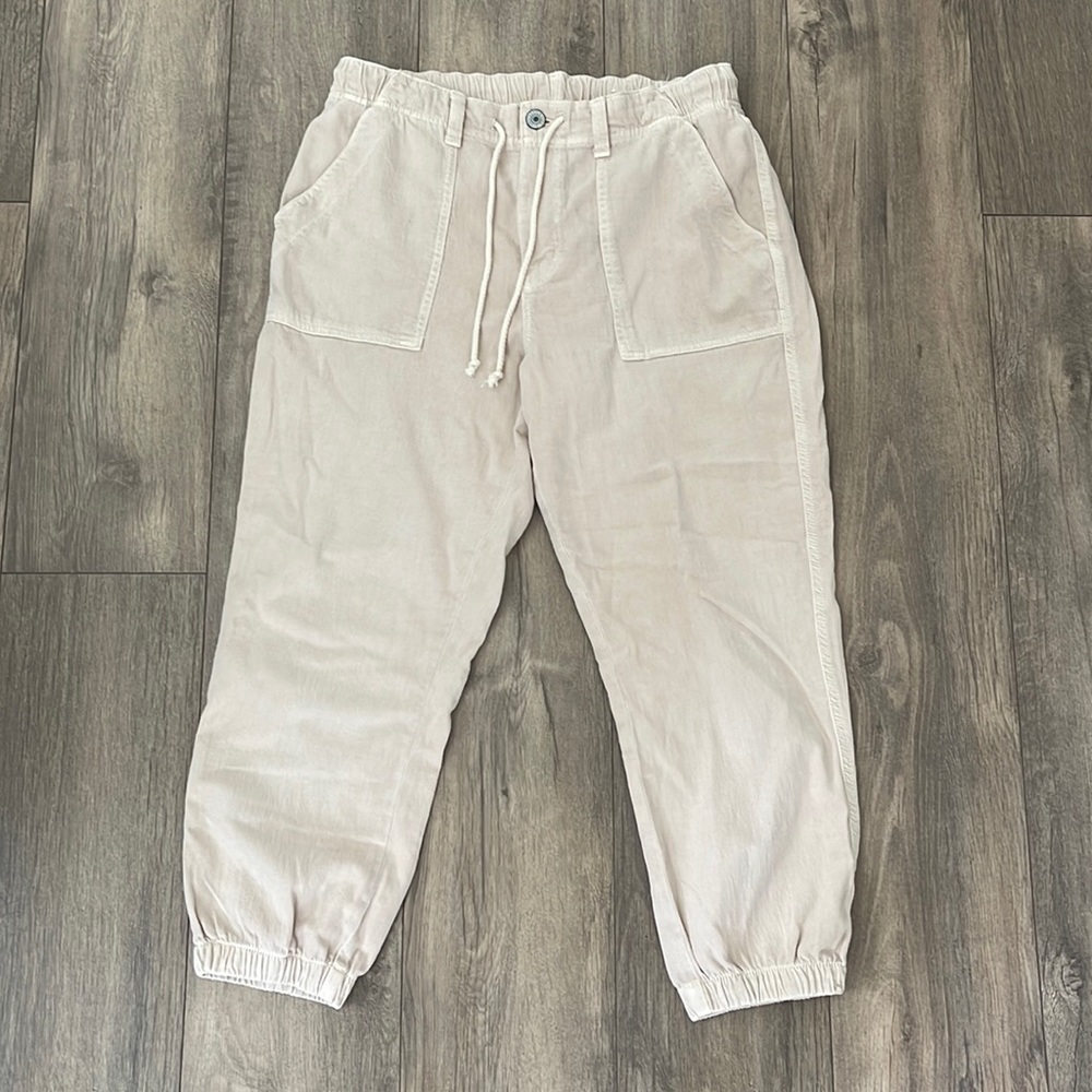Womens American Eagle Linen-Jean Pants
